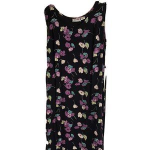 Vintage Indira ladies dress, sleeveless, size M